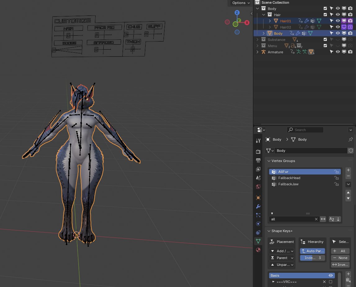 Gouga_Blender_SelectMeshes.png